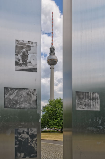Berlin, la Tour de Télévision - Berlin, TV Tower - Telespargel