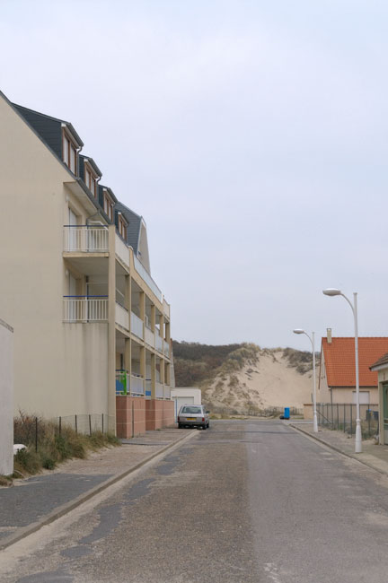 Fort Mahon plage, par temps gris - Fort Mahon beach on a cloudy day