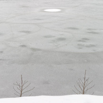 Le triangle, neige et glace - The triangle, snow and ice