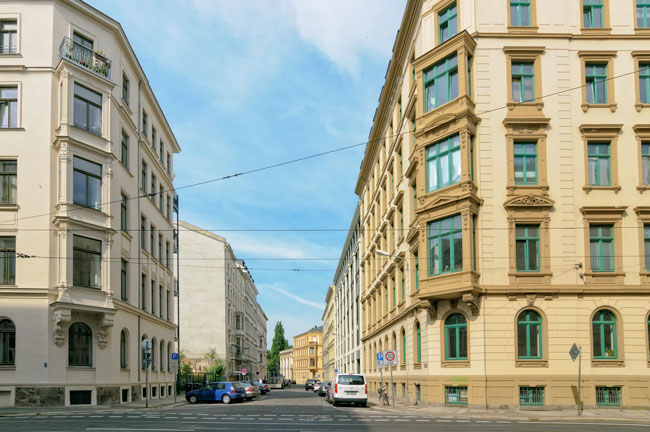 Immeubles rue Pfaffendorfer - Pfaffendorfer street buildings