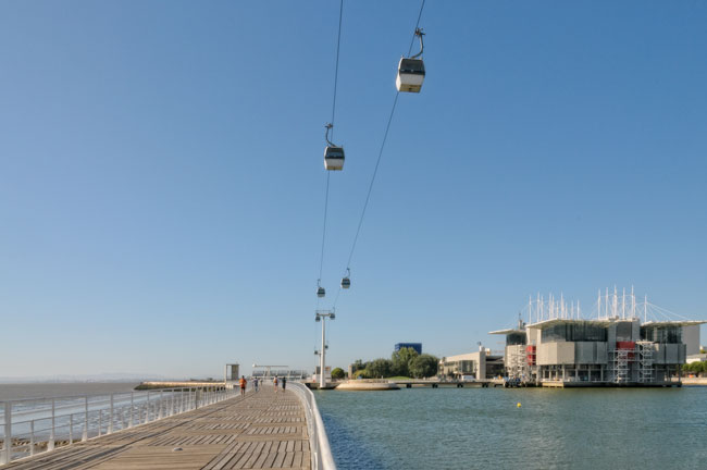 Le téléphérique du Parc des Nations, Lisbonne - Cable Car in Nations Park, Lisbon