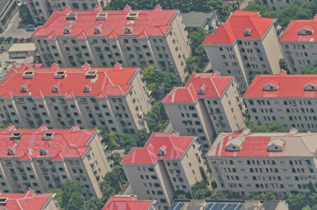 Shanghai, Pudong, habitations - Shanghai, Pudong, housing buildings