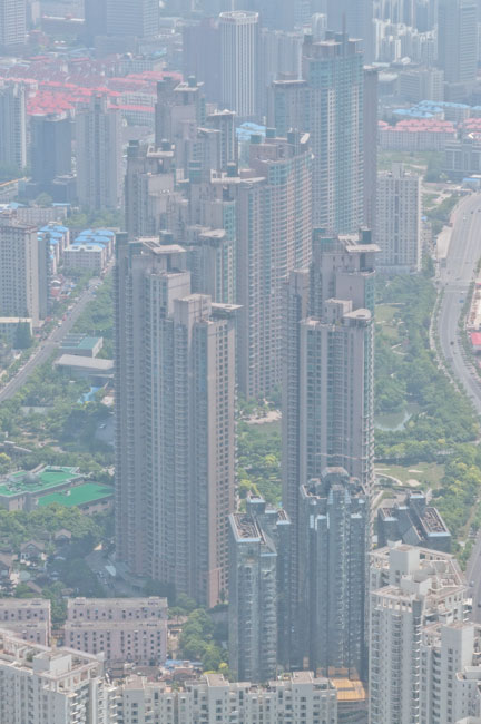 Shanghai, Pudong, habitations - Shanghai, Pudong, housing buildings