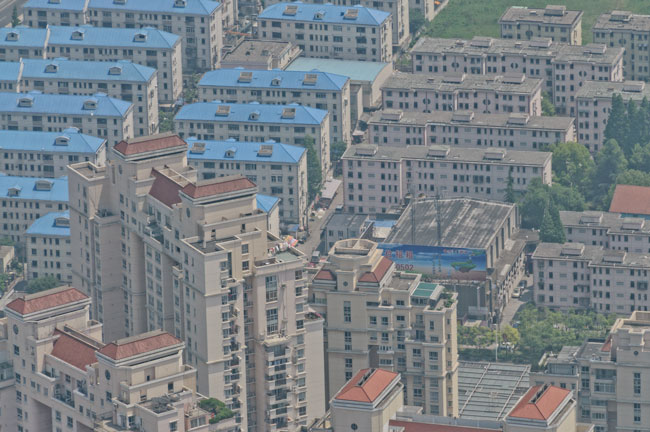 Shanghai, Pudong, habitations - Shanghai, Pudong, housing buildings